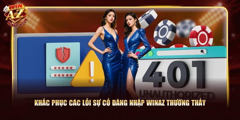 Khắc phục các lỗi sự cố đăng nhập WinAZ thường thấy